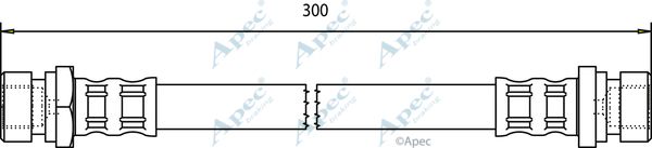 APEC BRAKING Тормозной шланг HOS3473